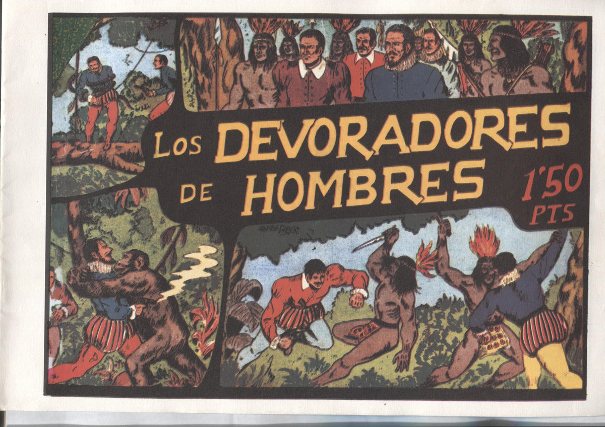 Facsimil: Niño Gonzalo: Los devoradores de hombres