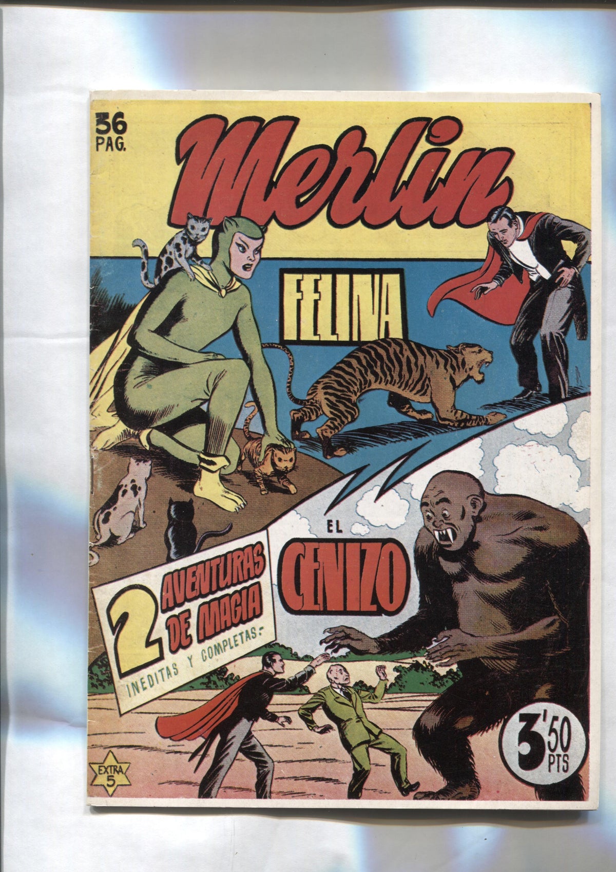 Facsimil: Merlin: Felina y El cenizo