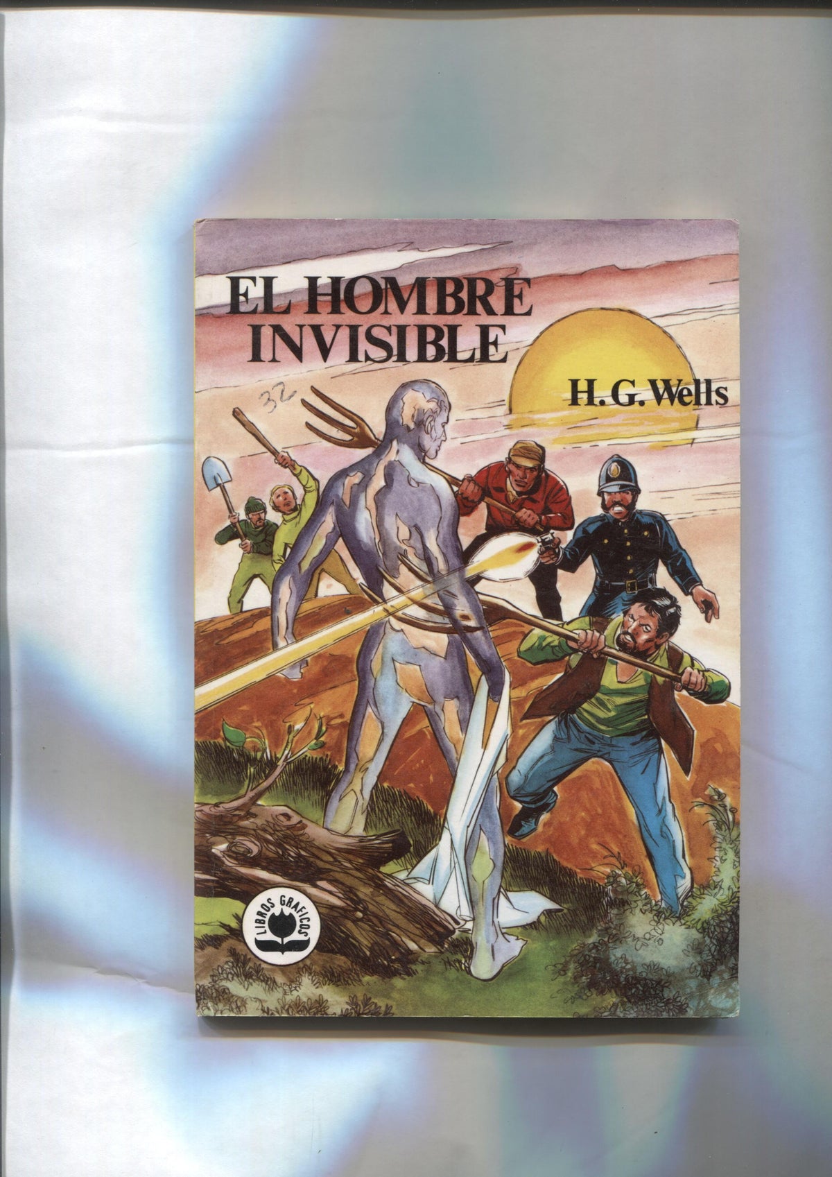 Libros graficos numero 10: El hombre invisible de H.G.Wells