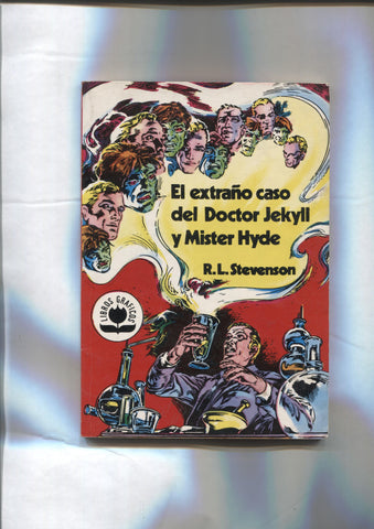 Libros graficos numero 08: El extraño caso del Doctor Jekyll y Mister Hyde de R.L.Stevenson