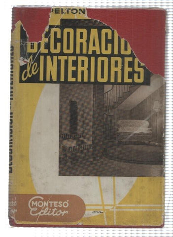 Decoracion y restauracion de interiores (sobrecubierta con rotos segun imagen)