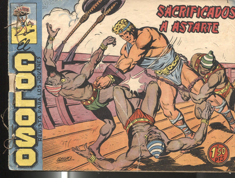 Original de MAGA: El Coloso numero 13: Sacrificados a Astarte