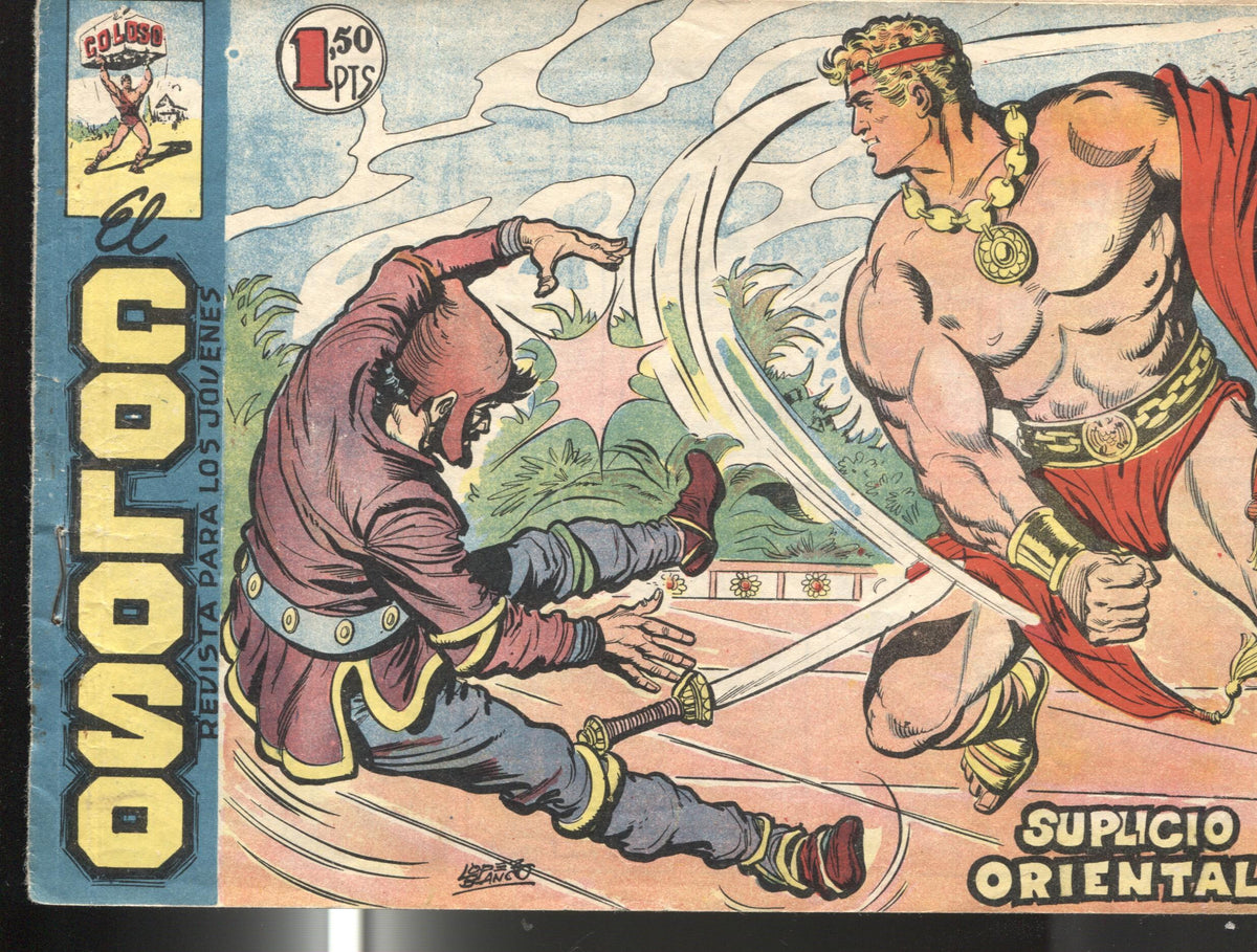 Original de MAGA: El Coloso numero 19: Suplicio oriental