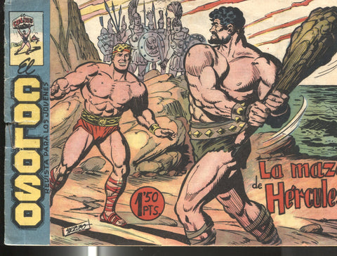 Original de MAGA: El Coloso numero 30: La maza de Hercules