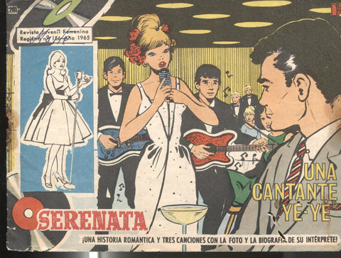 Serenata numero 281: Una cantante Ye Ye- trasera Luis Gardey y letra canciones