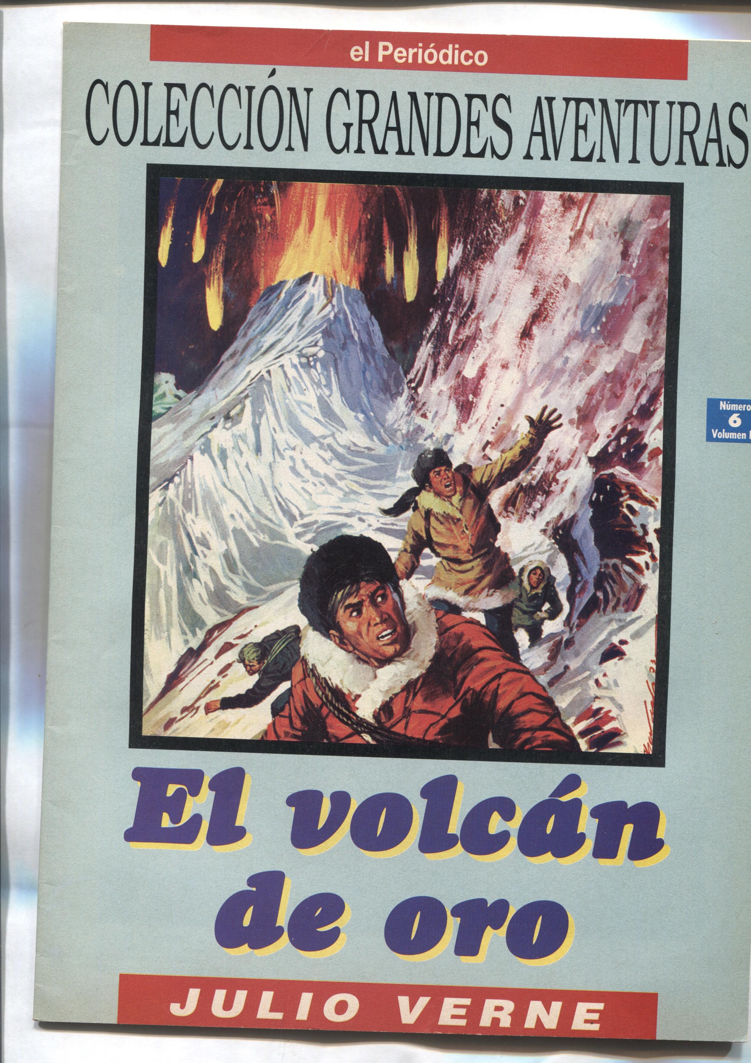 Grandes Aventuras tomo tercero numero 06: El volcan de oro