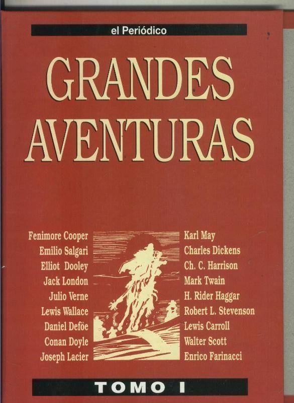 El Periodico: Grandes Aventuras tomo primero, tapas para encuadernarlo
