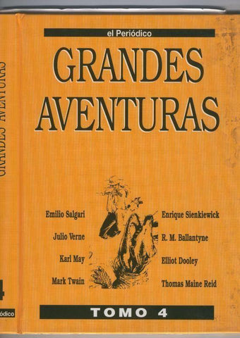 El Periodico: Grandes Aventuras tomo cuarto, tapas para encuadernlo