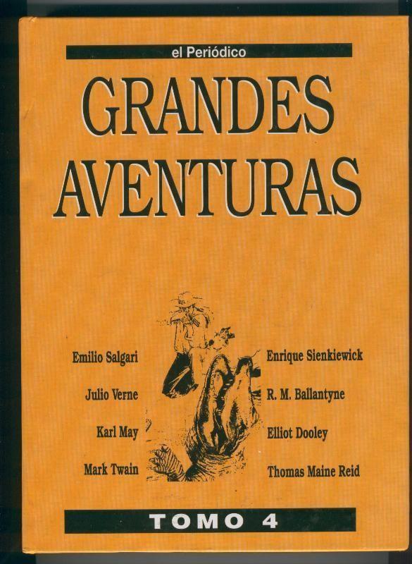 El Periodico: Grandes Aventuras tomo cuarto: El corsario negro, viaje al centro de la tierra, el buque pirata