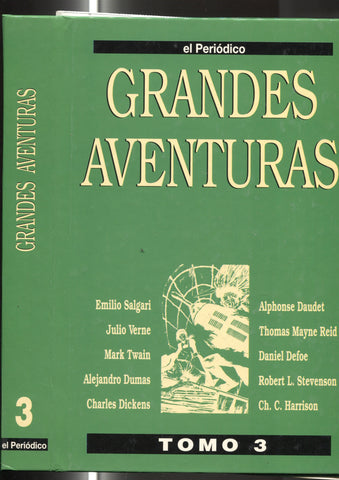 Grandes Aventuras tomo tercero, tapas para encuadernarlo