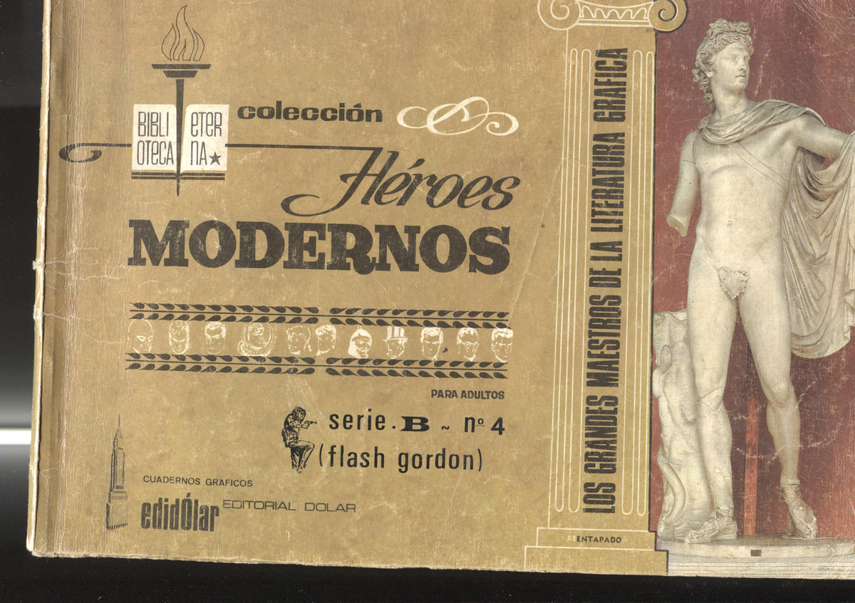 Biblioteca Eterna: Heroes Modernos serie B: Flash Gordon numero 04; Tanger en peligro