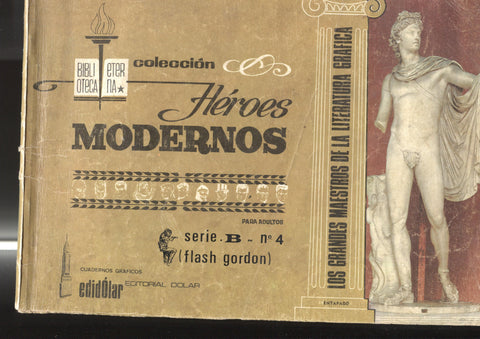 Biblioteca Eterna: Heroes Modernos serie B: Flash Gordon numero 04; Tanger en peligro