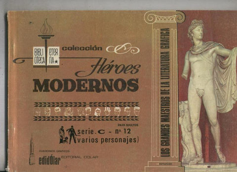 Biblioteca Eterna: Heroes Modernos,serie C album numero 12 (numerado 3 en interior)