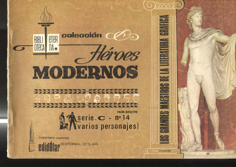 Biblioteca Eterna: Heroes Modernos,serie C album numero 14 (numerado 2 en interior)