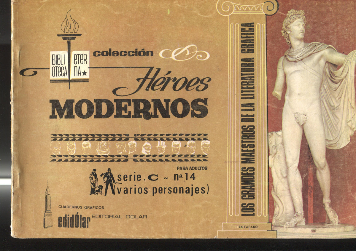 Biblioteca Eterna: Heroes Modernos,serie C album numero 14 (numerado 4 en interior)
