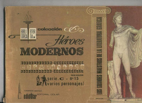 Biblioteca Eterna: Heroes Modernos,serie C album numero 15 (numerado 2 en interior)