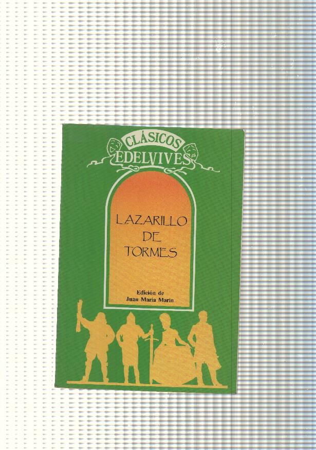 Clasicos edelvives num. 01: Lazarillo de Tormes