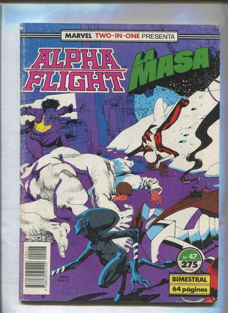 Alpha Flight - La Masa volumen 1 numero 47 (numerado 3 en trasera)