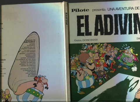 Pilote: Asterix: El adivino (marca golpe en algun canto)