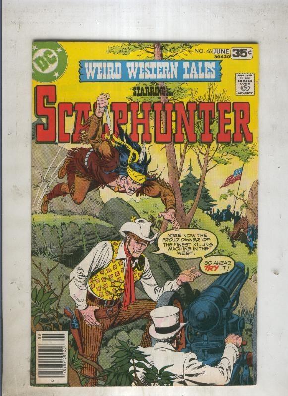 Weird Western Tales SCALPHUNTER numero 46