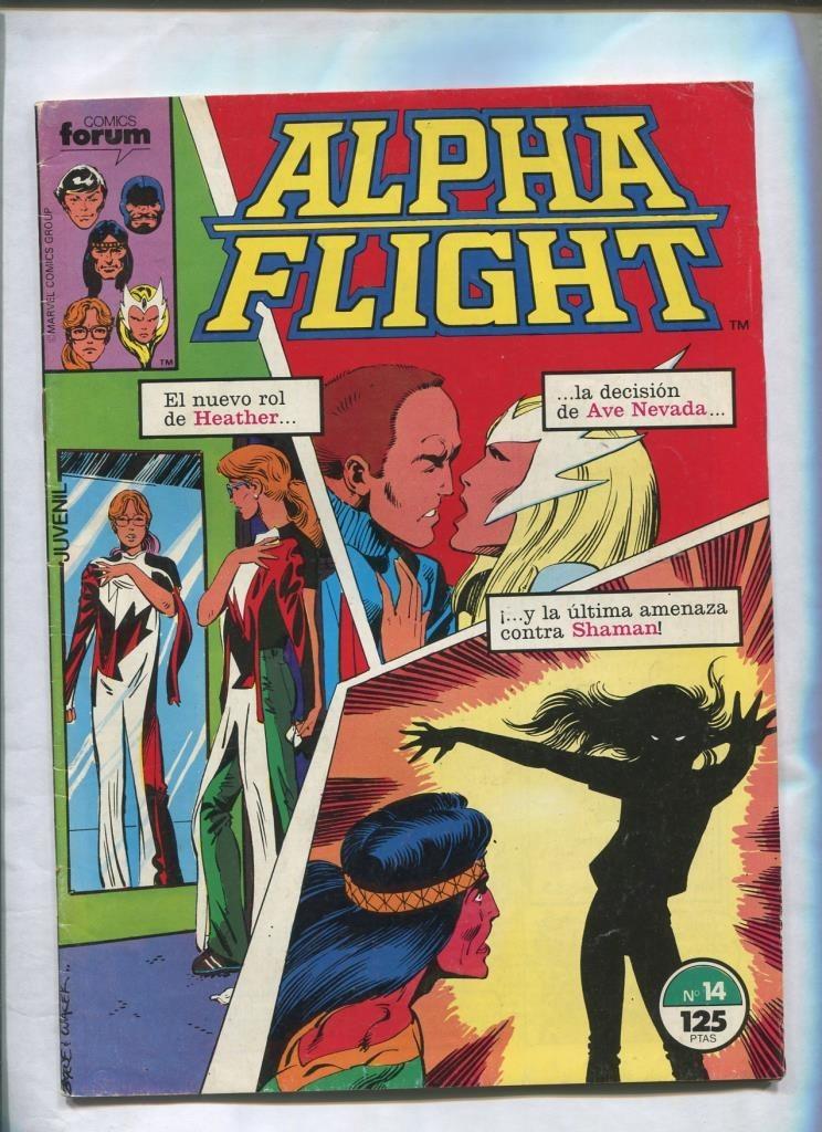 Alpha Flight volumen 1 numero 14: (numerado 2 en traseras)  