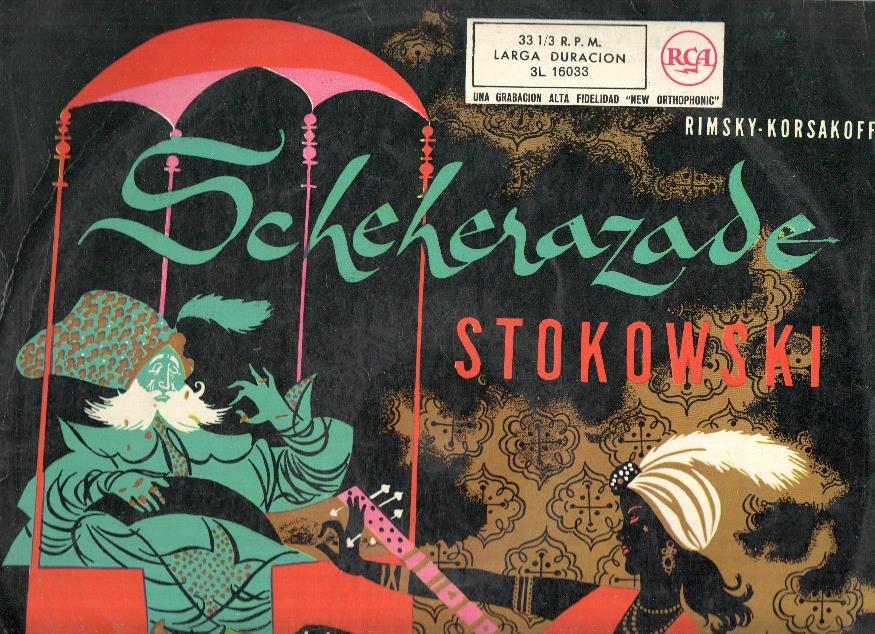 Disco/Vinilo-LP: RIMSKY-KORSAKOF: SCHERAZADA, OP. 35  - Leopoldo Stokowski 