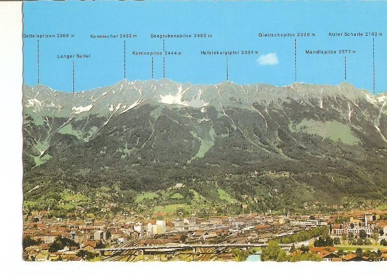 Postal 020426 : Alpenstadt Innsbruck