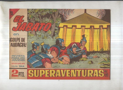 Bruguera: El Jabato numero 344: Golpe de audacia