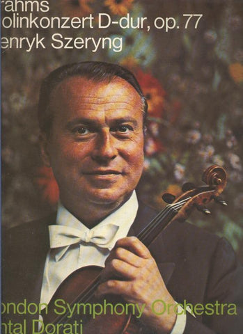 Disco LP: Orquesta Sinfonica de Londres, Henry Szeryng, director