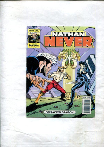 Cartulina postal propaganda de Nathan Never
