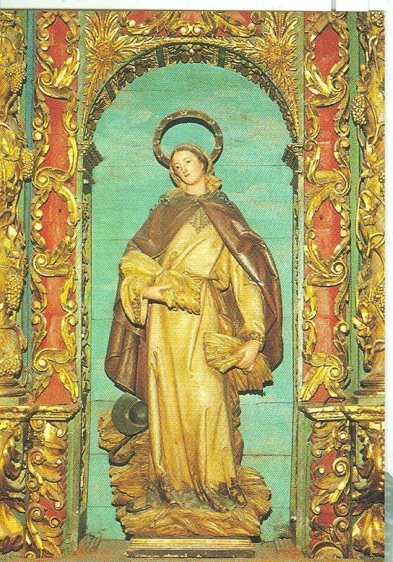 Postal 012657: Virgen Nuestra Señora del Campo, patrona de Ribadeo (Lugo)