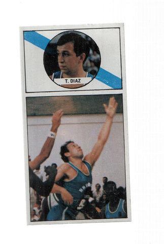Cromo: Baloncesto 1986-1987: numero 020: Diaz de Breogan de Lugo