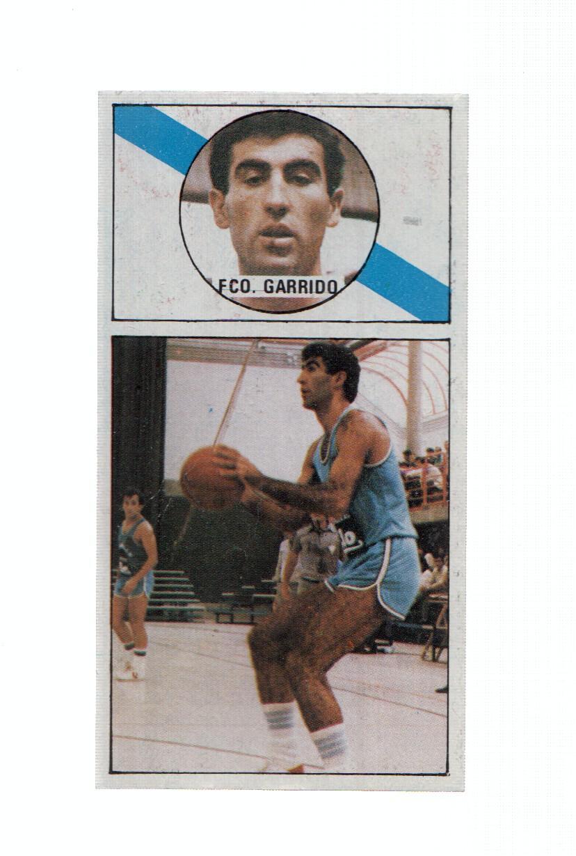 Cromo: Baloncesto 1986-1987: numero 027: Garrido de Breogan de Lugo