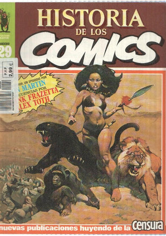 Toutain: Historia de los comics Toutain numero 29: La Censura: Frank Frazetta, Alex Toth, Don Martin