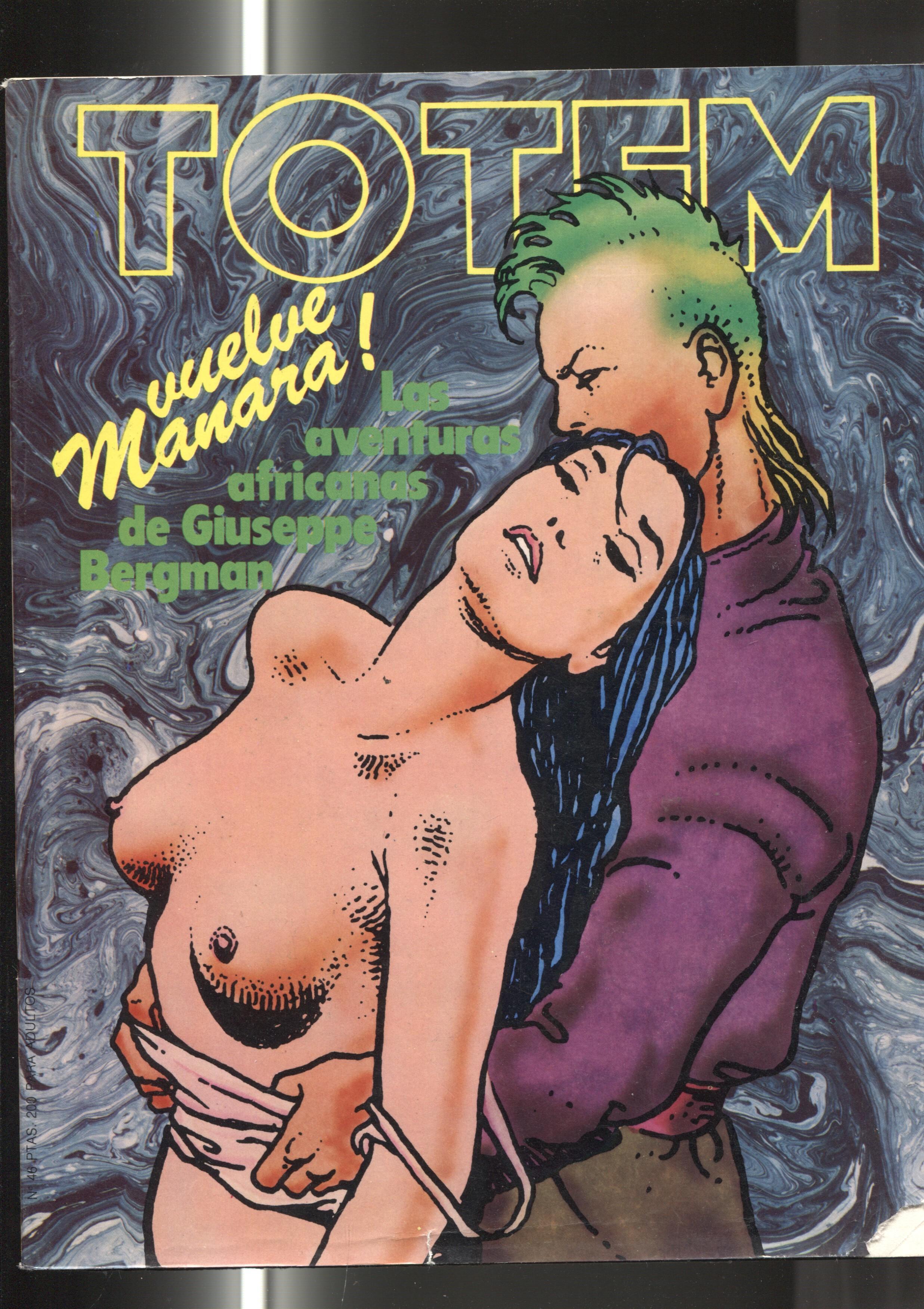 Totem revista numero 46: las aventuras africanas de Giuseppe Bergman