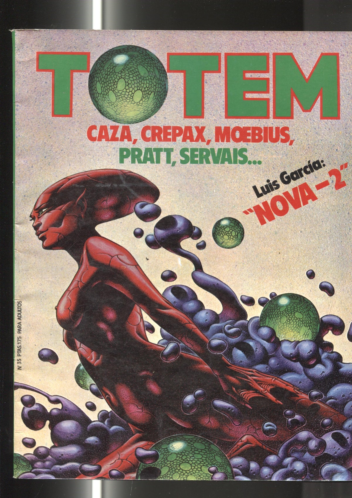 Totem revista numero 35: En el bar de Carlos Muñoz y Jose Sampayo
