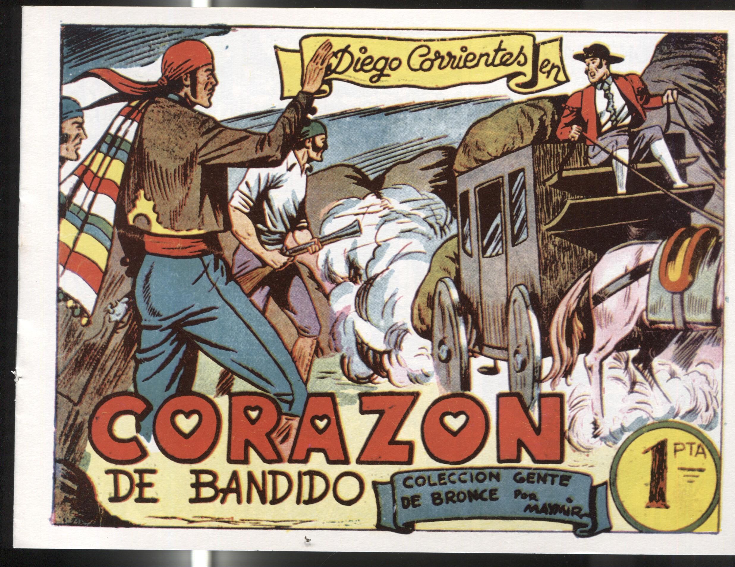 Diego Corrientes de Maymir numero 03: Corazon de bandido