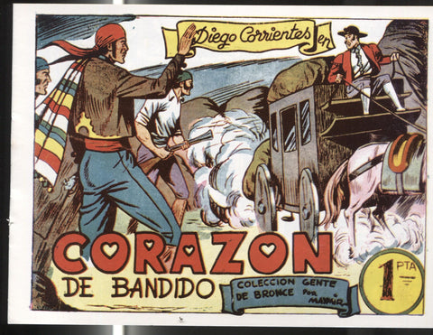 Diego Corrientes de Maymir numero 03: Corazon de bandido