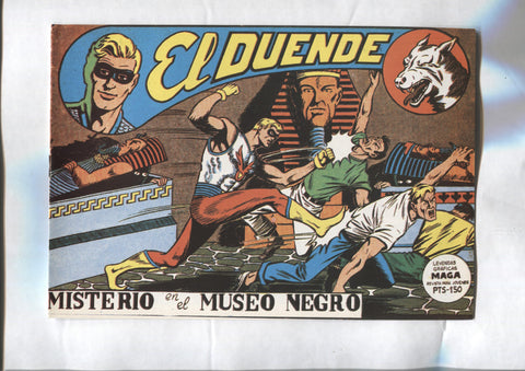 Facsimil: El Duende numero 03: Misterio en el museo negro