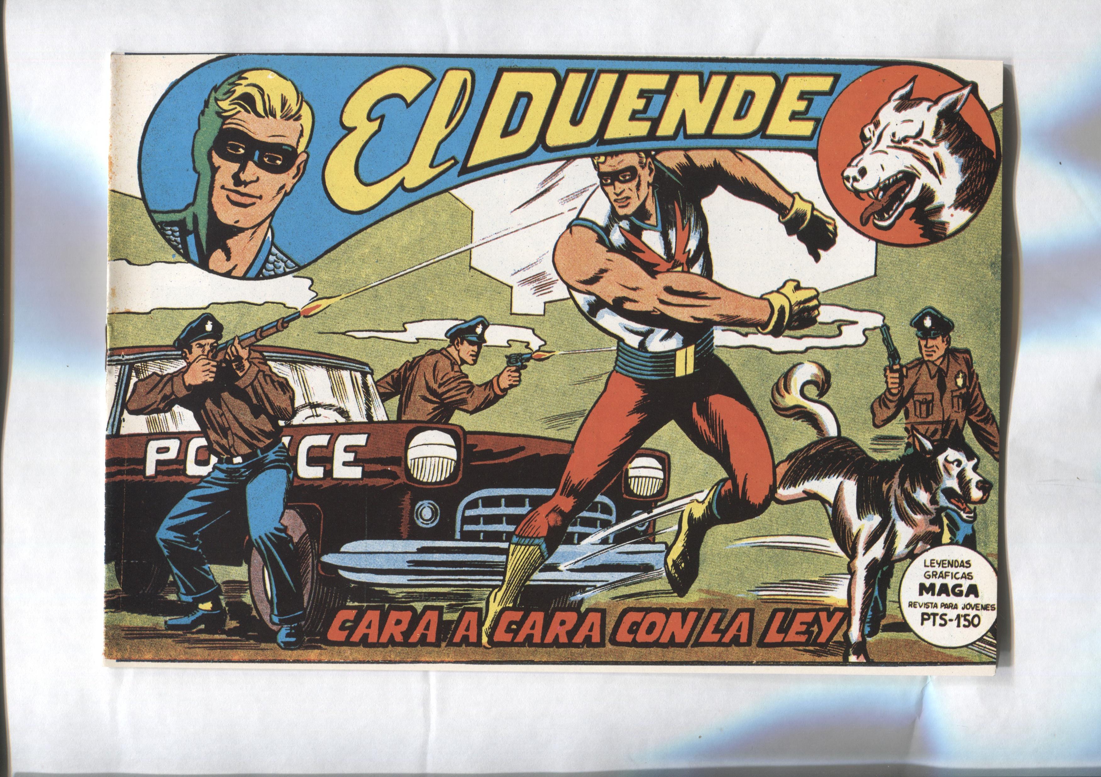 Facsimil: El Duende numero 07: Cara a cara con la ley