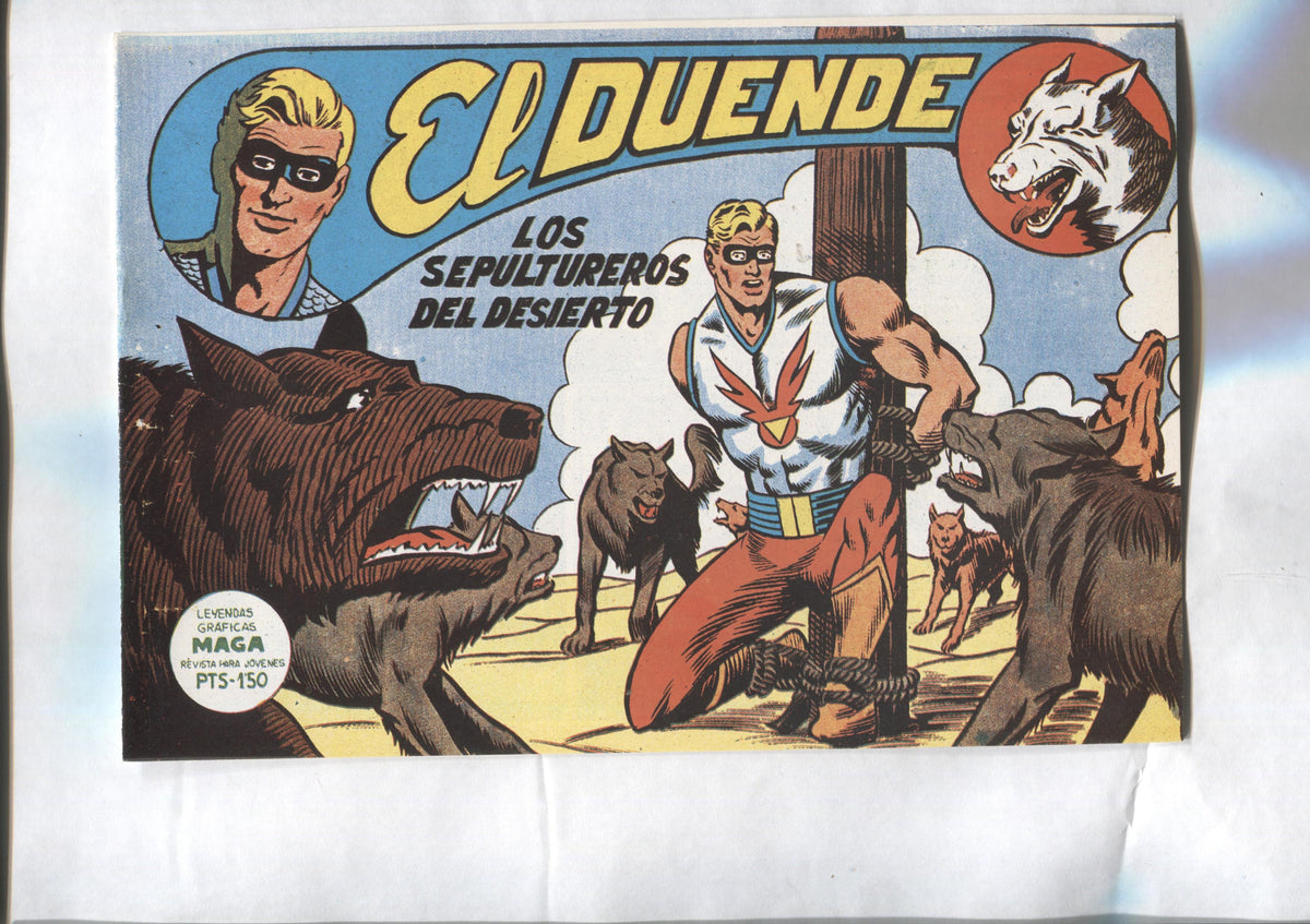 Facsimil: El Duende numero 10: Los sepultureros del desierto