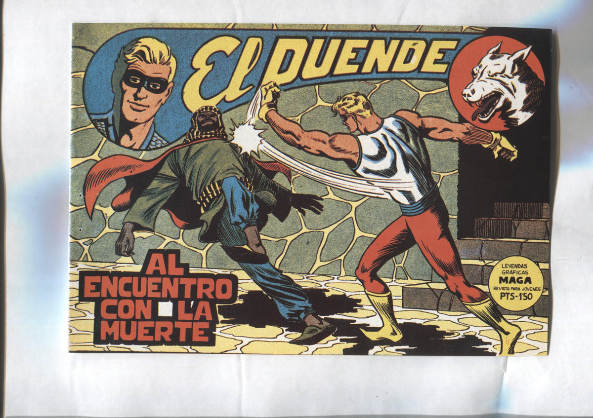 Facsimil: El Duende numero 13: Al encuentro con la muerte