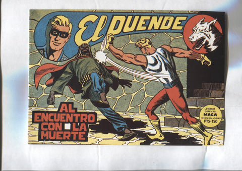 Facsimil: El Duende numero 13: Al encuentro con la muerte