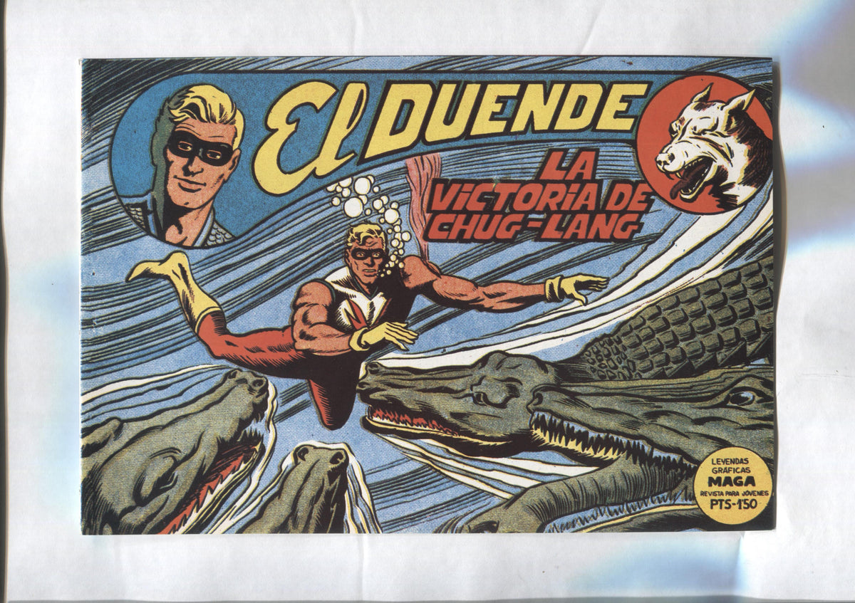 Facsimil: El Duende numero 14: La victoria de Chug Lang