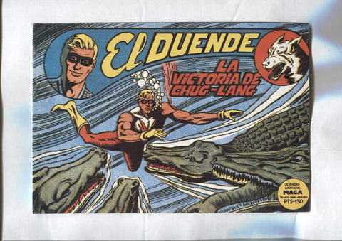 Facsimil: El Duende numero 14: La victoria de Chug Lang