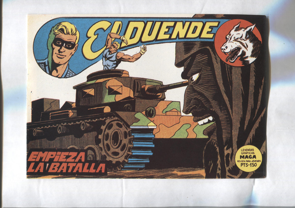 Facsimil: El Duende numero 16: Empieza la batalla