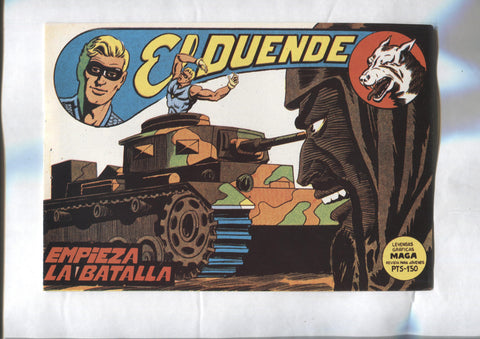 Facsimil: El Duende numero 16: Empieza la batalla