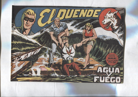 Facsimil: El Duende numero 19: Agua y fuego