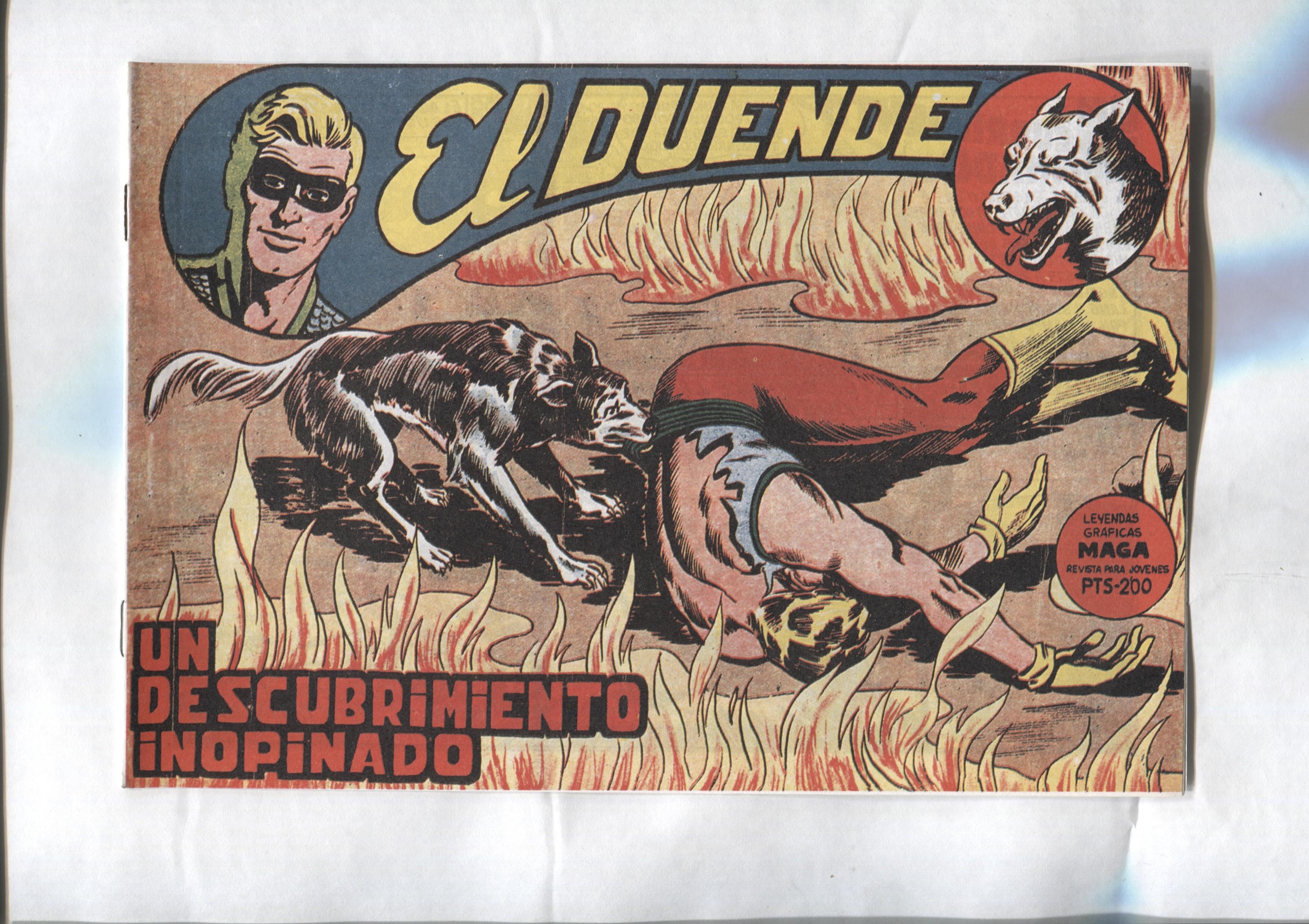 Facsimil: El Duende numero 22: Un descubrimiento inopindo