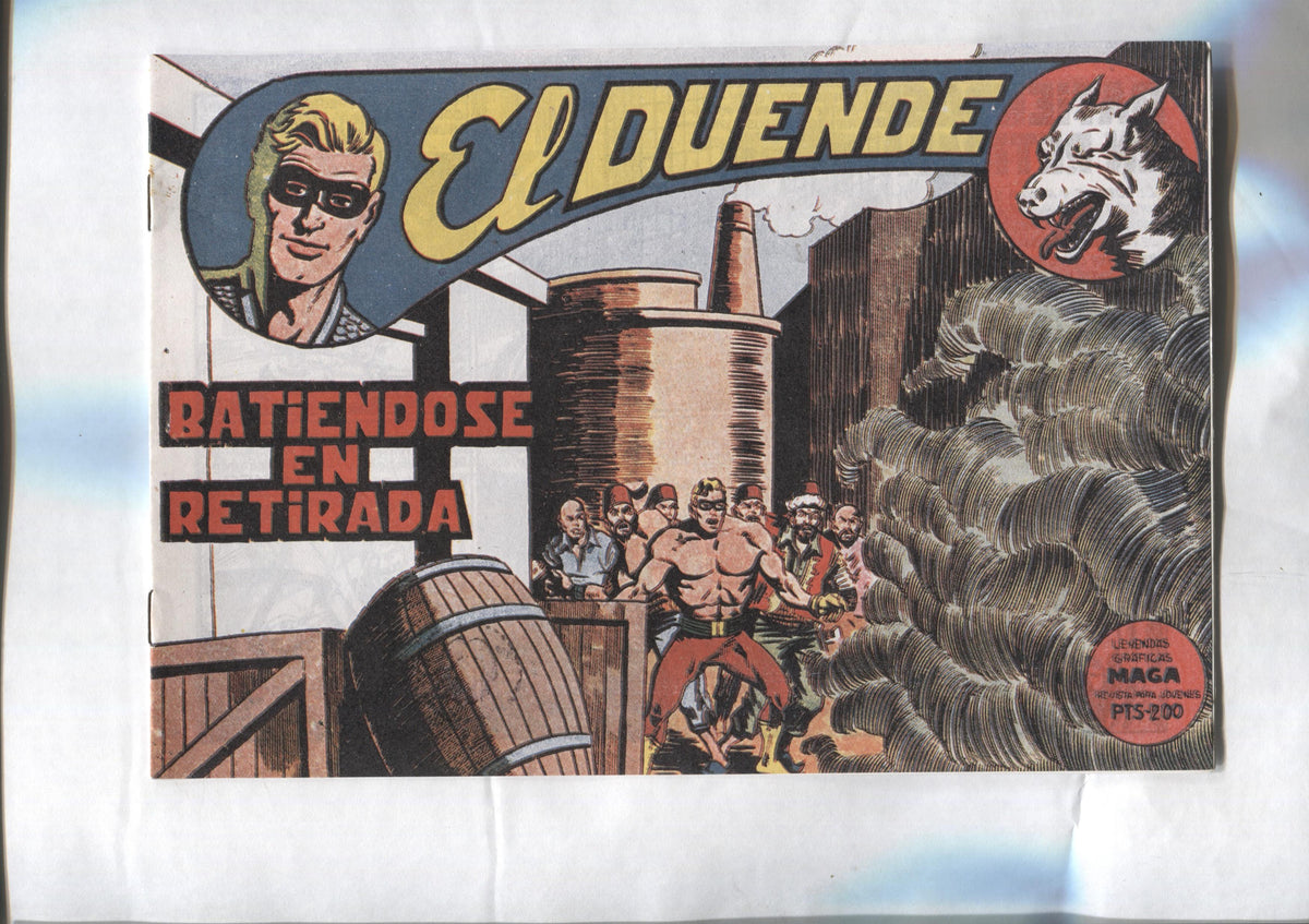 Facsimil: El Duende numero 24: batiendose en retirada